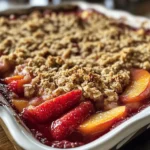 As the sun shines brighter and the days grow longer, summer arrives with a bounty of fresh fruits that beckon us to create delightful desserts. Summer desserts hold a special place in our hearts, often bringing together the vibrant flavors of seasonal produce and the warmth of family gatherings. One such dessert that perfectly captures the essence of this sun-kissed season is the Sweet Summer Strawberry Peach Crisp. This dish harmoniously combines the juiciness of ripe strawberries and the sweet, fragrant essence of peaches, creating a mouthwatering experience that is both refreshing and satisfying.