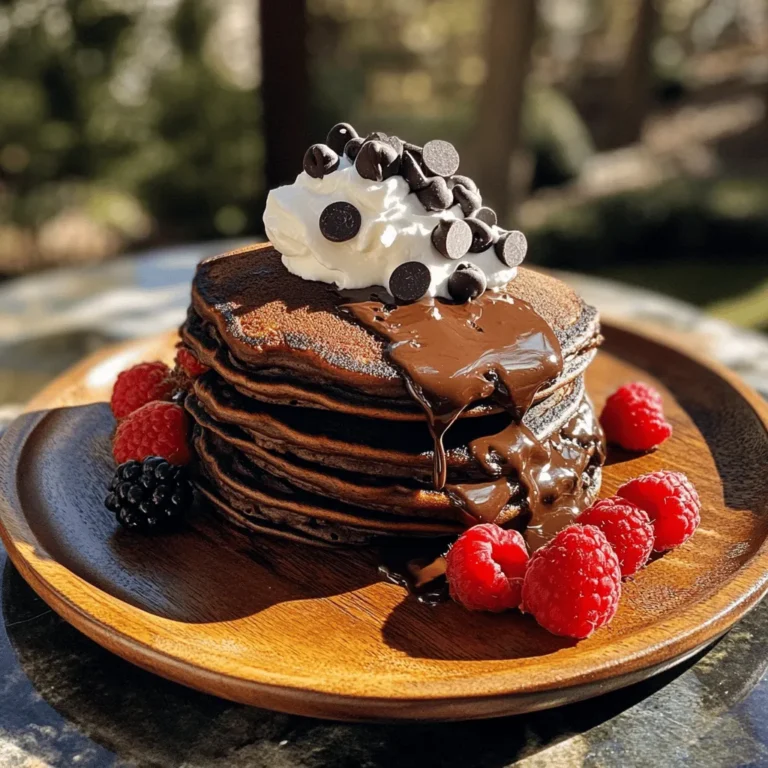 There’s something undeniably comforting about a stack of warm pancakes drizzled with syrup, and for many, pancakes are a cherished breakfast staple that brings joy to the start of the day. Whether it's a bustling weekday morning or a lazy Sunday brunch, pancakes have the magical ability to transform an ordinary meal into a delightful experience. Among the many variations of this beloved dish, chocolate pancakes stand out, captivating the hearts (and taste buds) of both children and adults alike.