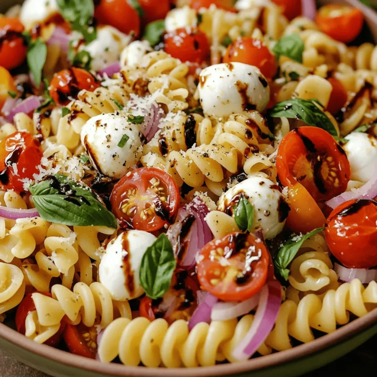 When the sun is shining and the weather is warm, nothing beats a refreshing and vibrant dish to complement the season. Enter Bruschetta Pasta Salad, a delightful culinary creation that harmoniously blends fresh ingredients with the heartiness of pasta. This dish captures the essence of classic Italian bruschetta while adding a twist that transforms it into a satisfying salad perfect for any occasion. Whether you’re hosting a summer gathering, planning a picnic in the park, or simply looking for a light yet filling dinner option, this salad is sure to impress both your taste buds and your guests.