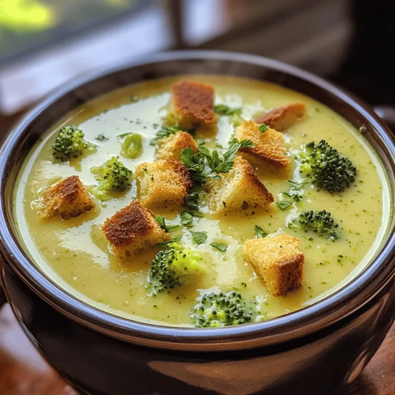 When it comes to comfort food, few dishes evoke the same warmth and nostalgia as a hearty bowl of creamy broccoli cheddar soup. This beloved recipe combines the vibrant green of fresh broccoli with the rich, savory flavor of cheddar cheese, creating a delightful harmony that satisfies both the palate and the soul. Ideal for chilly evenings or as a quick lunch option, this soup not only delivers on taste but also offers a wealth of health benefits thanks to its star ingredient: broccoli.