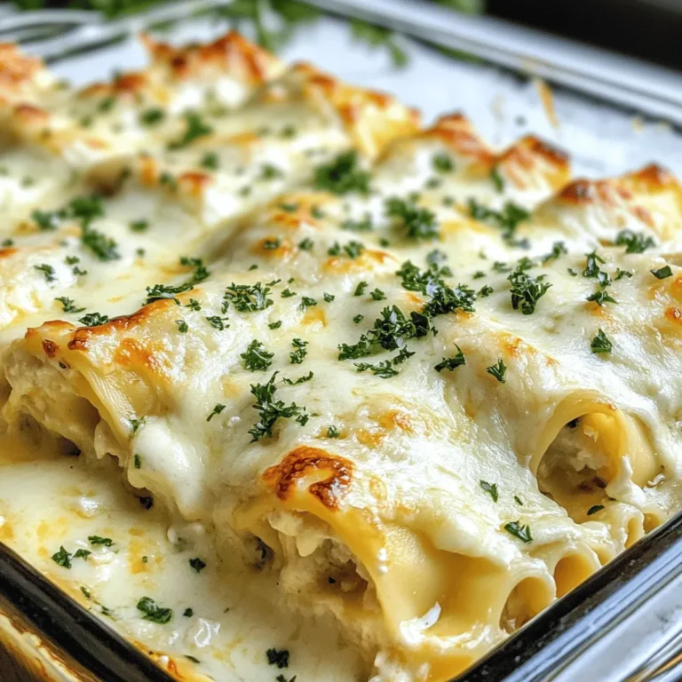 Lasagna is a beloved dish that has captured the hearts and taste buds of many food enthusiasts around the globe. Traditionally layered with rich meat sauces, creamy cheeses, and robust herbs, lasagna has undergone various adaptations to cater to different palates and dietary preferences. One such delightful variation is Chicken Alfredo Lasagna Rolls—a creative twist that combines the classic flavors of lasagna with the creamy, comforting essence of Alfredo sauce.