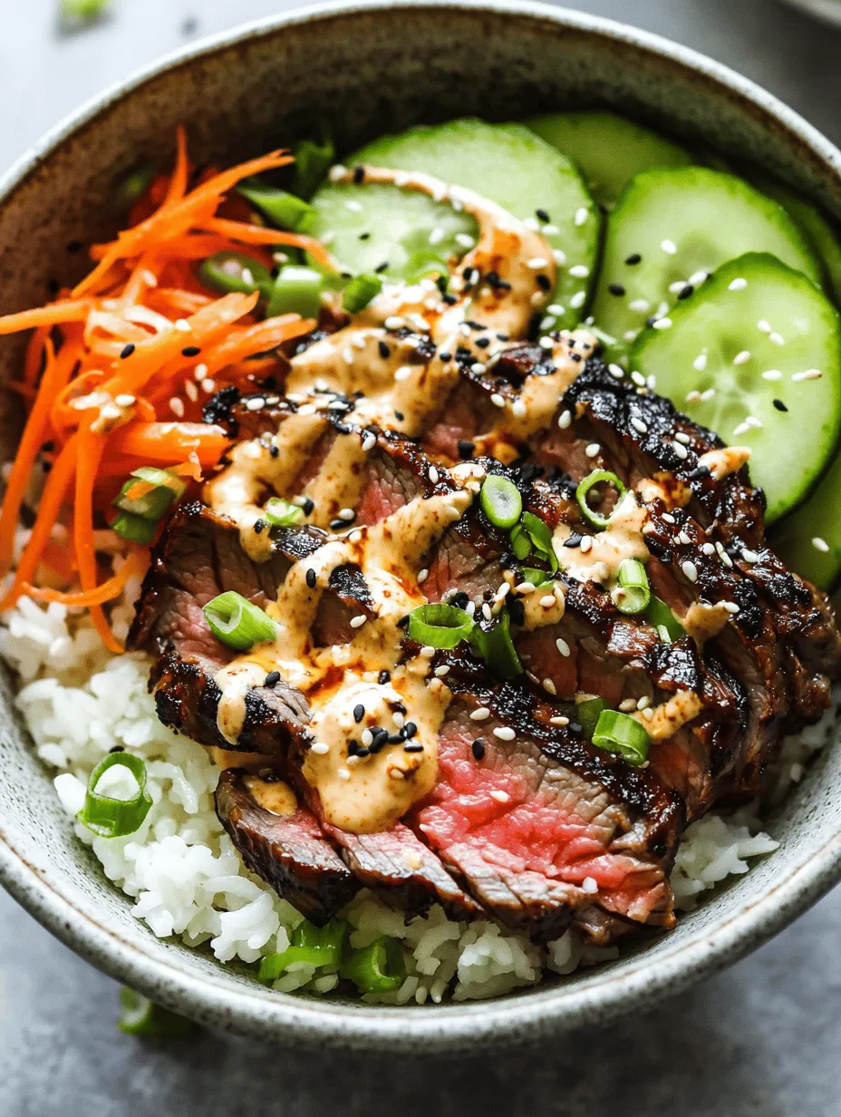 Korean BBQ cuisine has captured the hearts and taste buds of food lovers around the globe. Known for its bold flavors, vibrant presentations, and communal dining style, Korean BBQ invites everyone to indulge in a feast that tantalizes both the palate and the senses. The popularity of this cuisine has surged in recent years, with more people seeking to recreate these delectable dishes at home. One standout recipe that embodies the essence of Korean BBQ is the Korean BBQ Steak Rice Bowl with Spicy Cream Sauce.